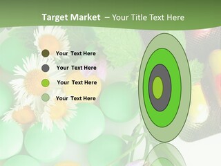 Pills And Flowers Powerpoint Template PowerPoint Template