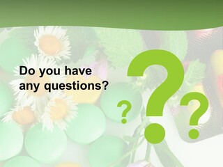 Pills And Flowers Powerpoint Template PowerPoint Template