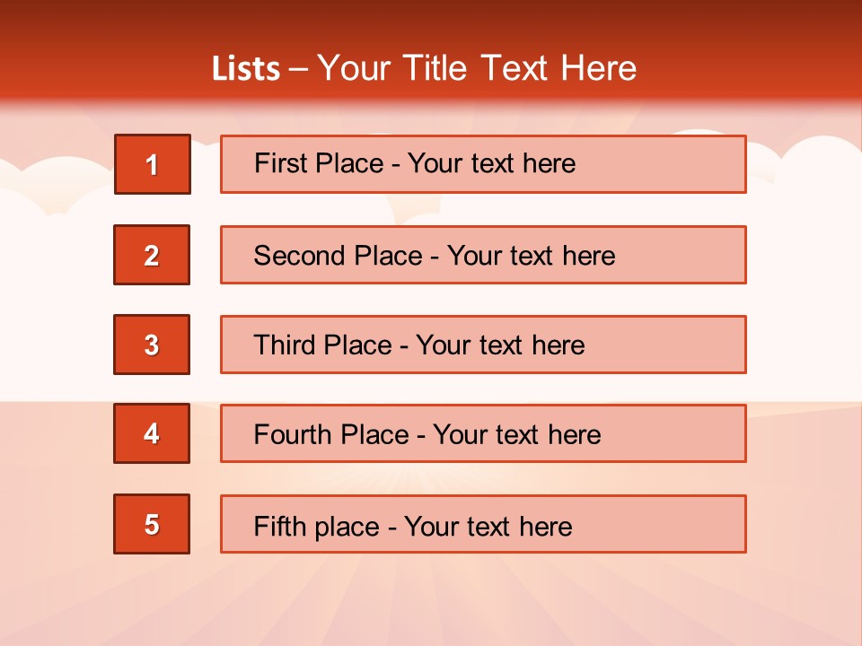 Sunshine Light Retro PowerPoint Template