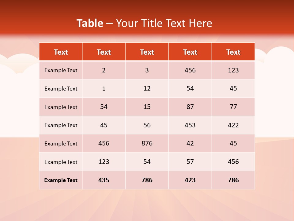 Sunshine Light Retro PowerPoint Template