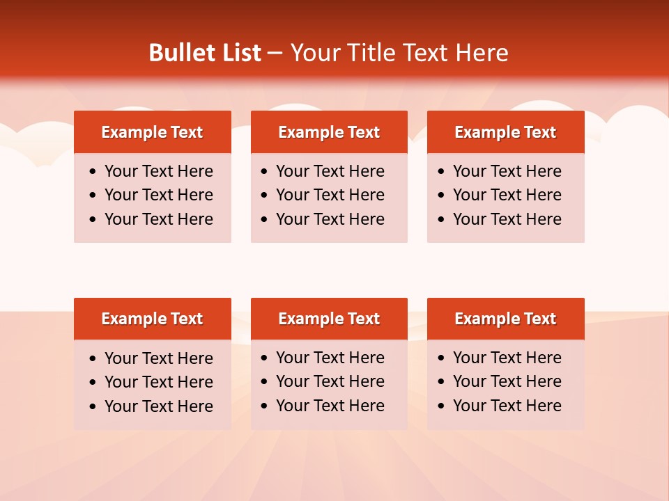 Sunshine Light Retro PowerPoint Template