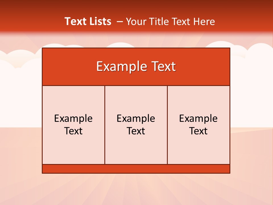 Sunshine Light Retro PowerPoint Template
