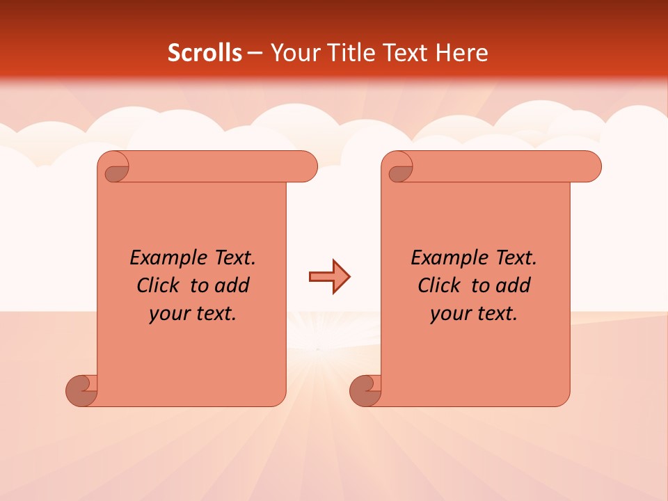 Sunshine Light Retro PowerPoint Template