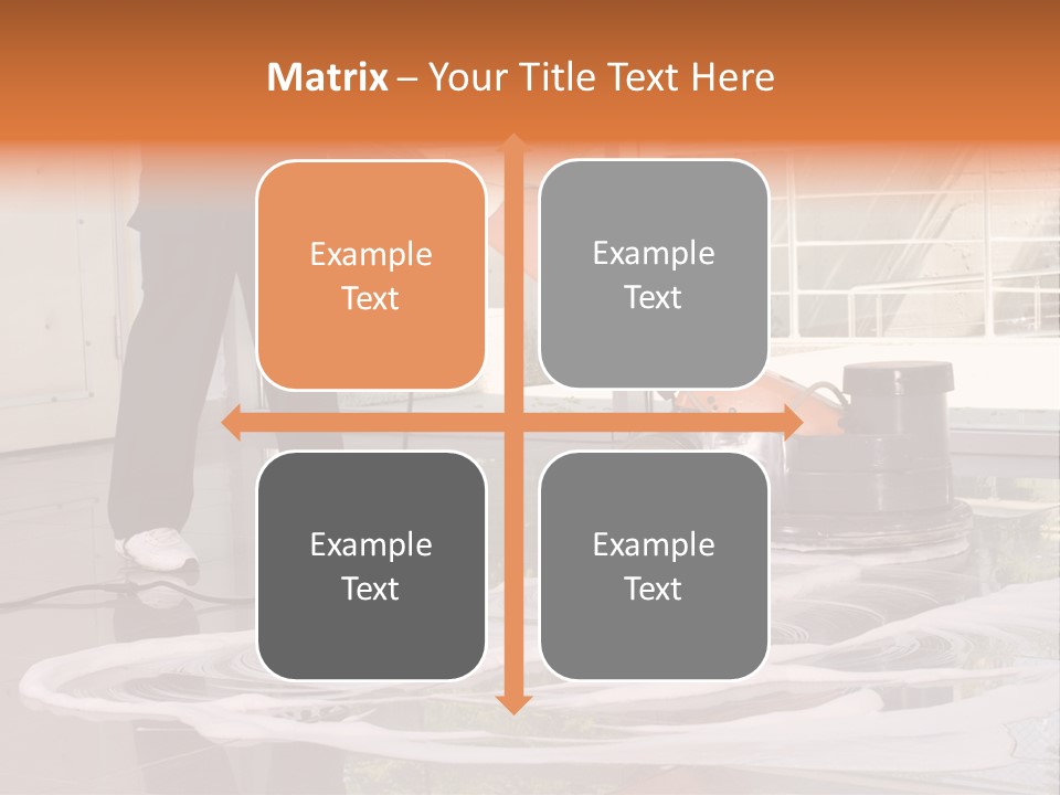 Corridor Business Cleaner PowerPoint Template
