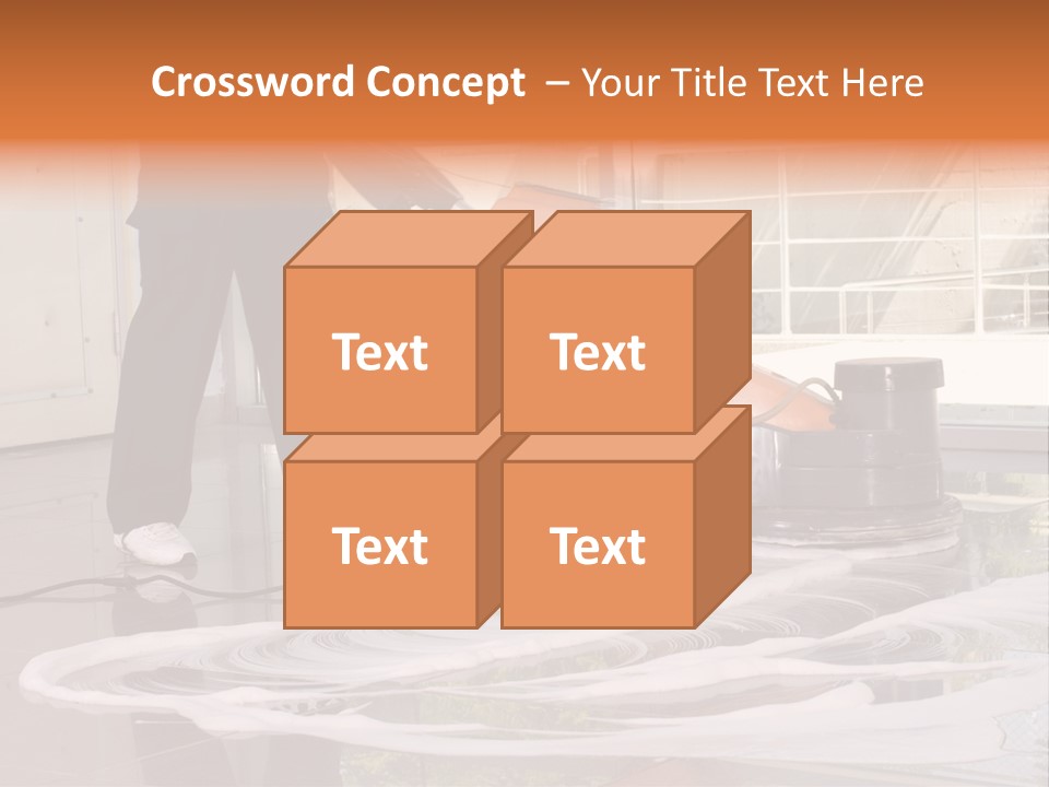 Corridor Business Cleaner PowerPoint Template