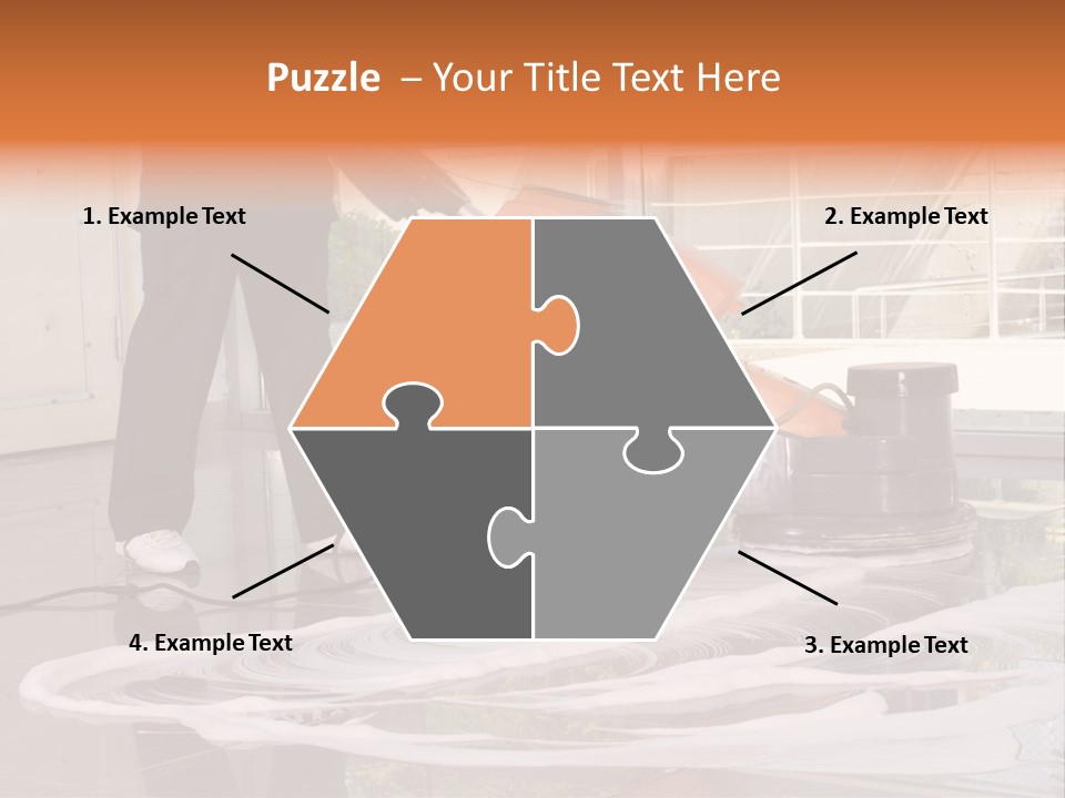 Corridor Business Cleaner PowerPoint Template