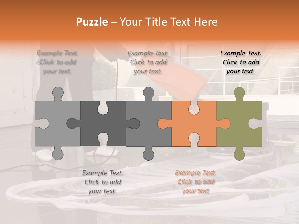 Corridor Business Cleaner PowerPoint Template