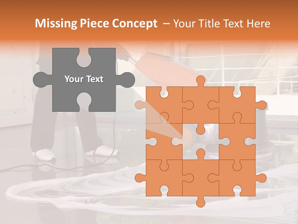 Corridor Business Cleaner PowerPoint Template