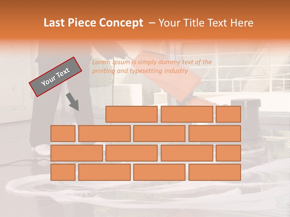 Corridor Business Cleaner PowerPoint Template