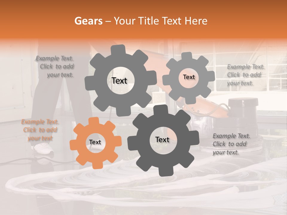 Corridor Business Cleaner PowerPoint Template