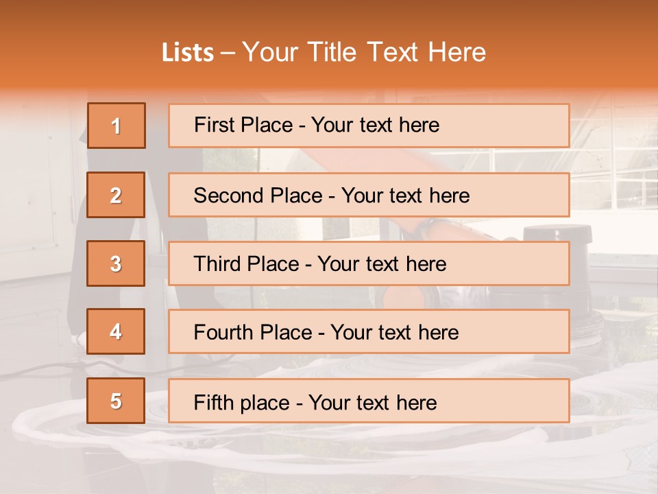 Corridor Business Cleaner PowerPoint Template