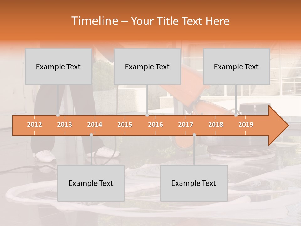 Corridor Business Cleaner PowerPoint Template