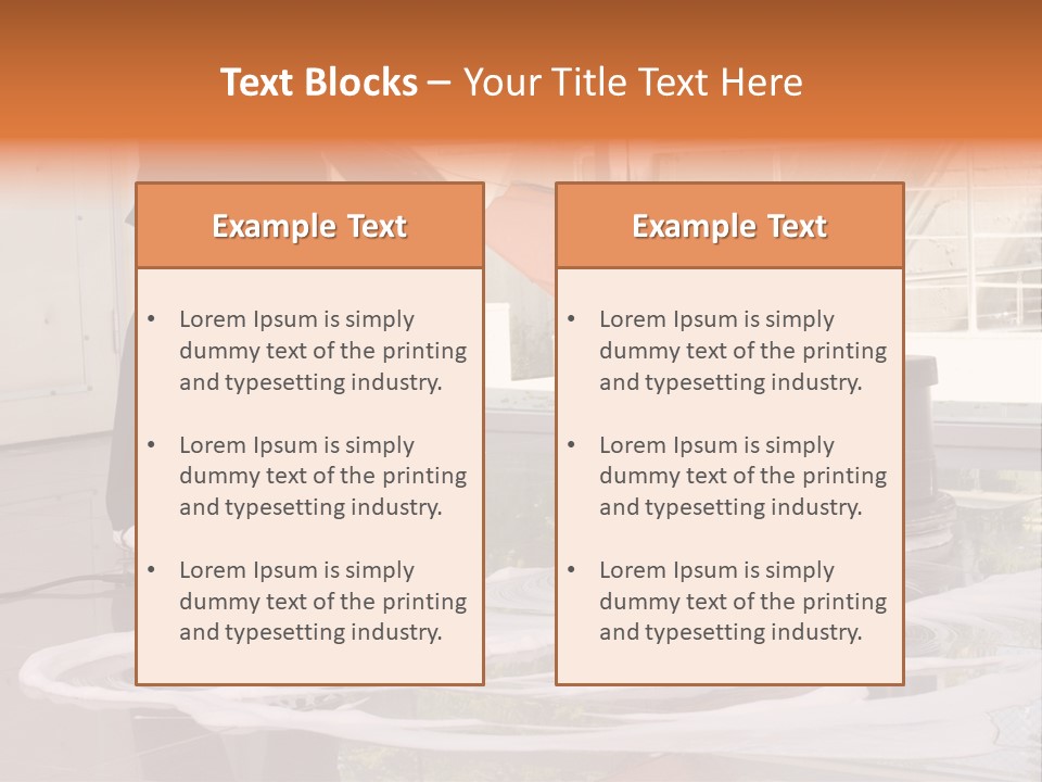 Corridor Business Cleaner PowerPoint Template
