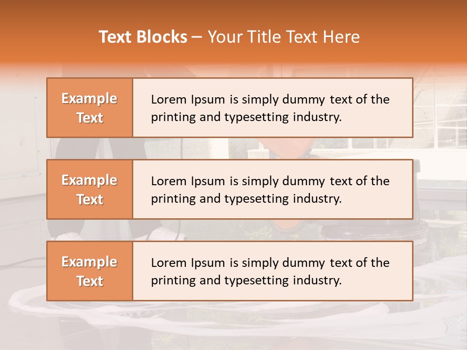 Corridor Business Cleaner PowerPoint Template