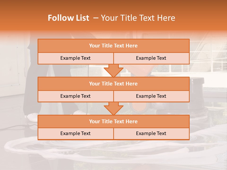 Corridor Business Cleaner PowerPoint Template