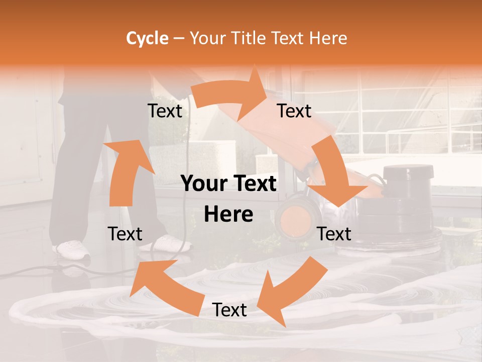 Corridor Business Cleaner PowerPoint Template
