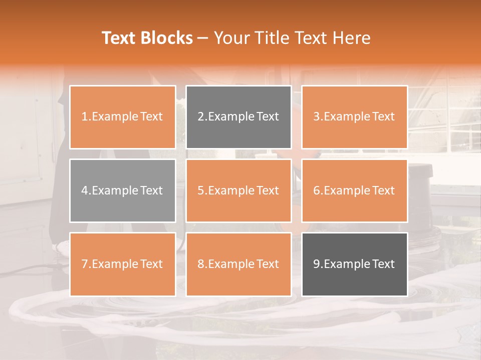 Corridor Business Cleaner PowerPoint Template