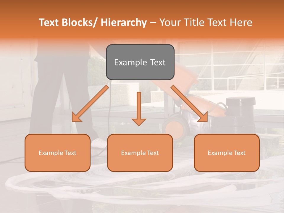 Corridor Business Cleaner PowerPoint Template