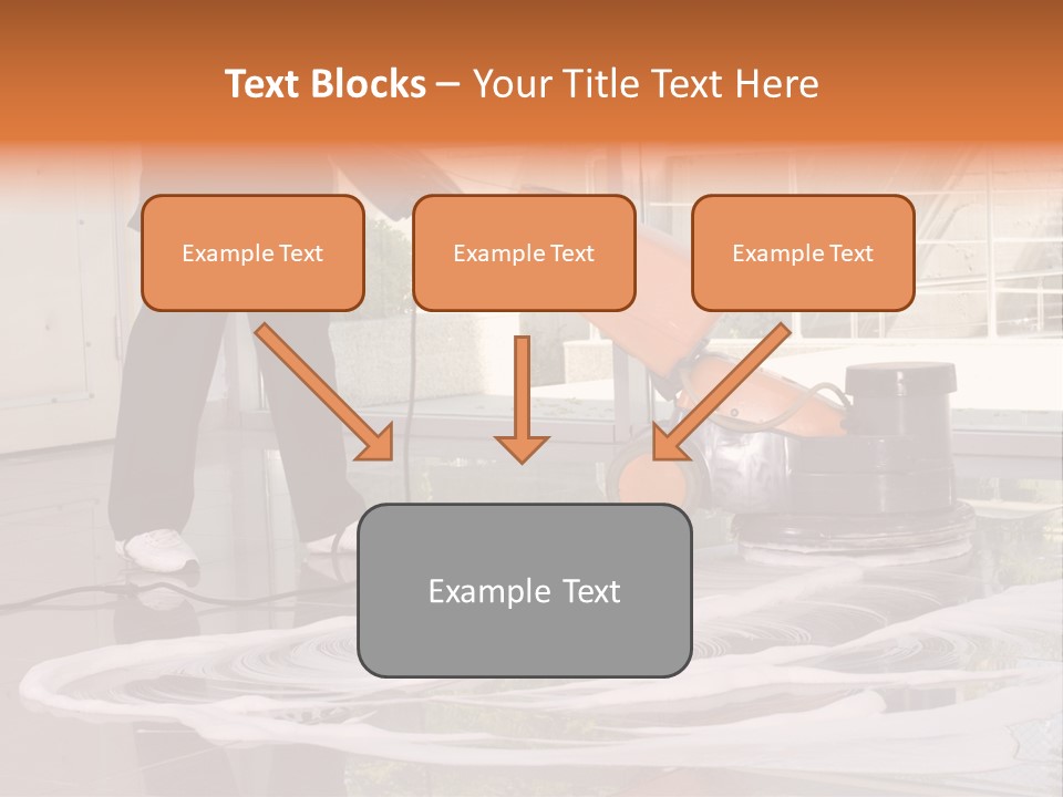 Corridor Business Cleaner PowerPoint Template