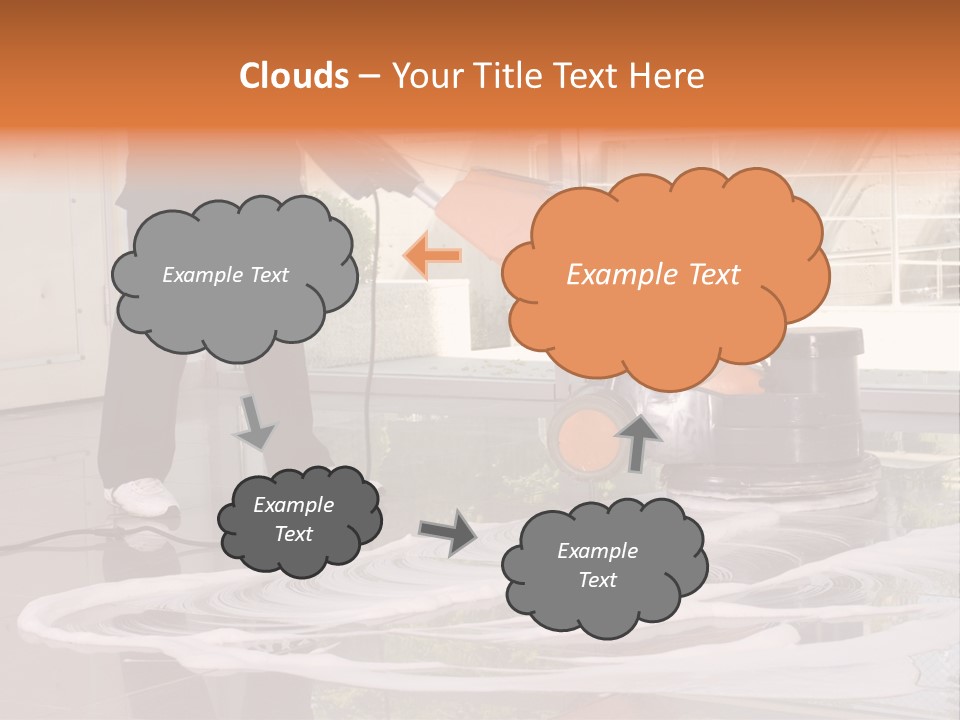 Corridor Business Cleaner PowerPoint Template