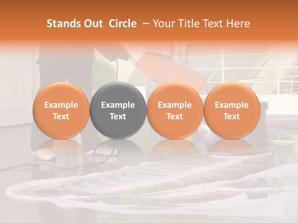 Corridor Business Cleaner PowerPoint Template