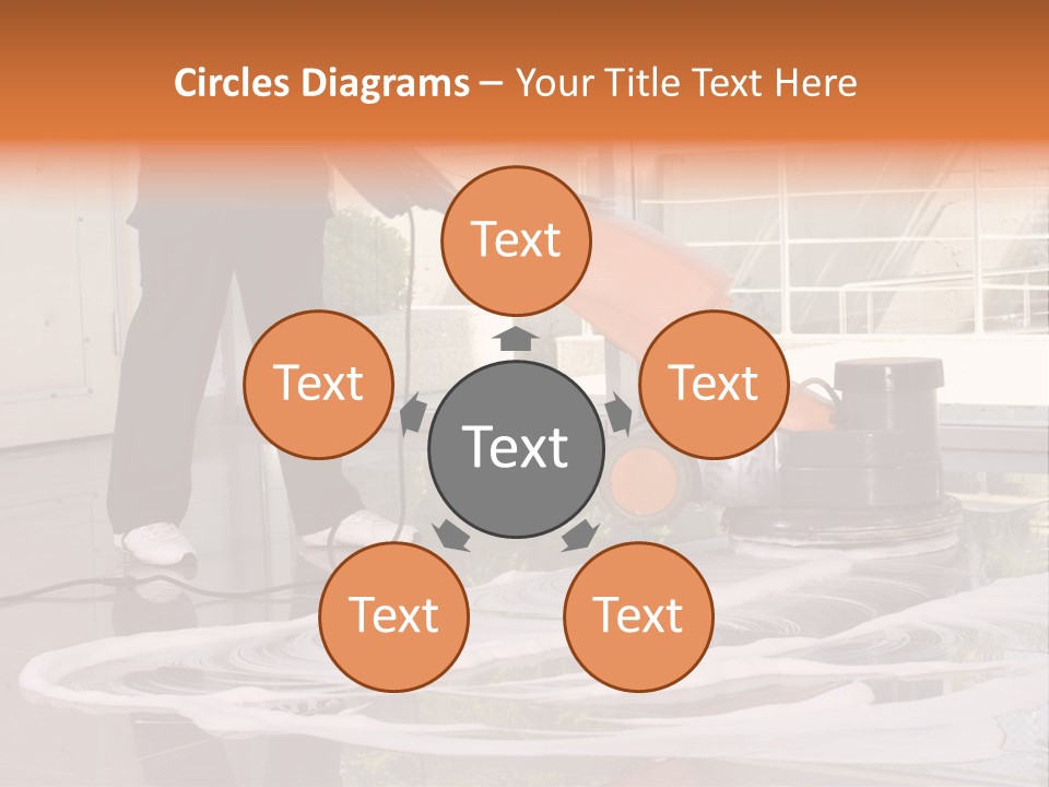 Corridor Business Cleaner PowerPoint Template
