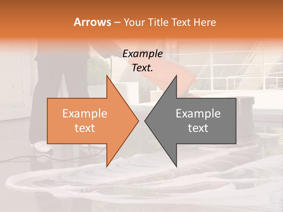 Corridor Business Cleaner PowerPoint Template