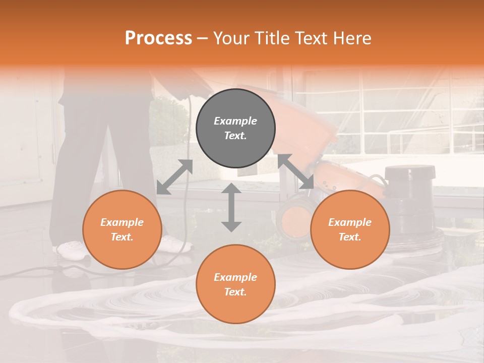 Corridor Business Cleaner PowerPoint Template