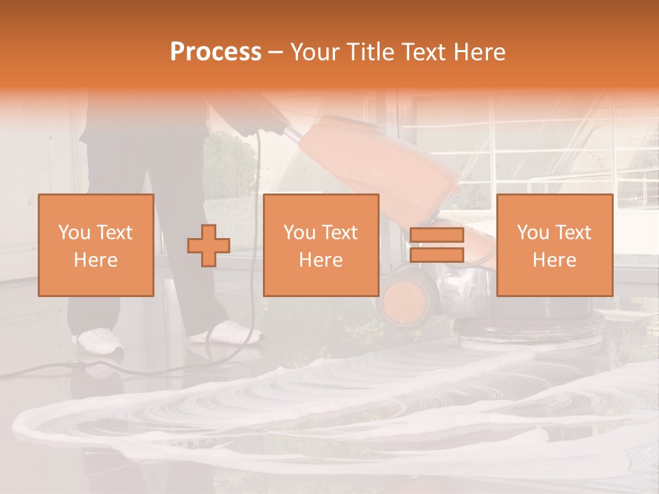 Corridor Business Cleaner PowerPoint Template