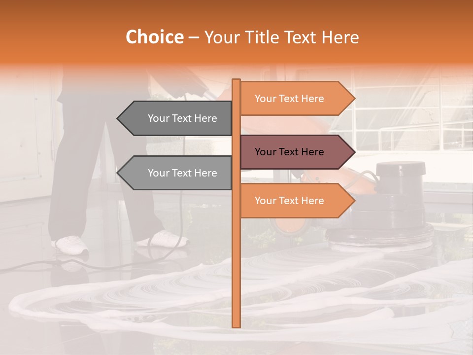 Corridor Business Cleaner PowerPoint Template