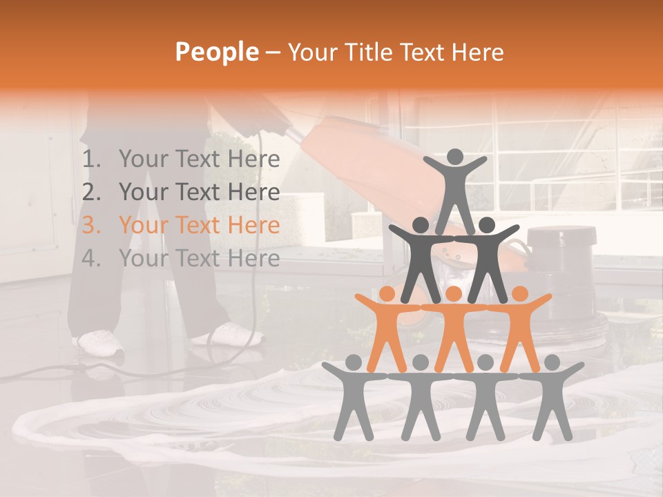 Corridor Business Cleaner PowerPoint Template