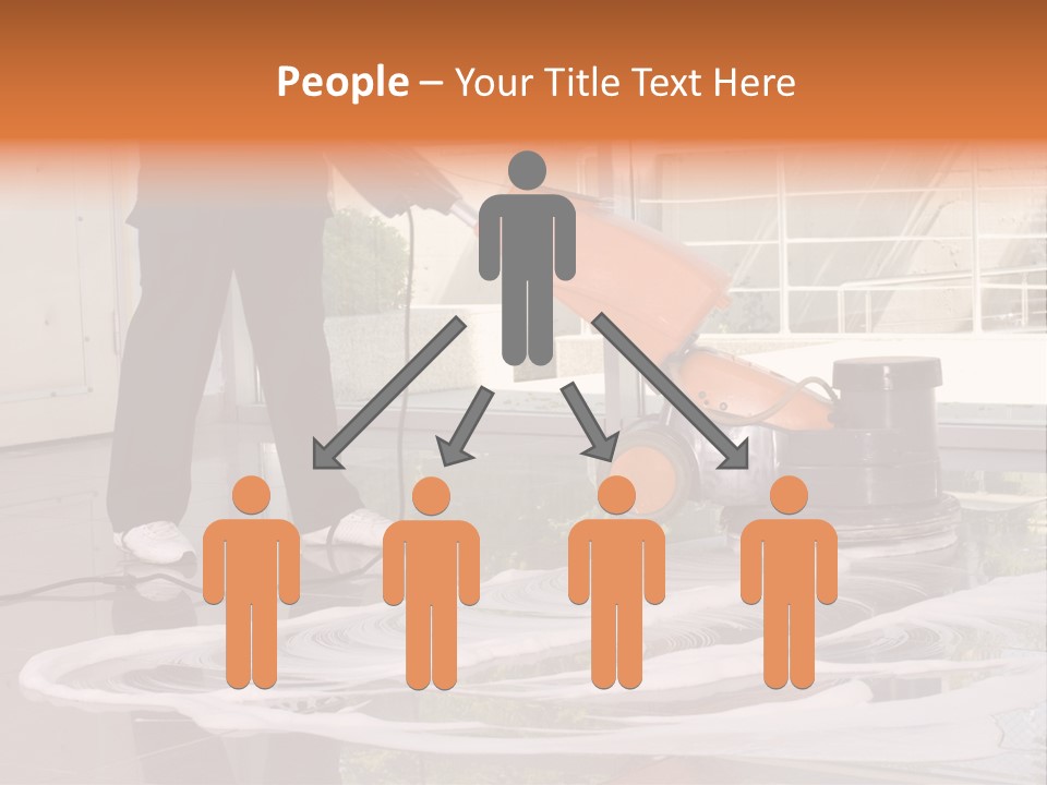 Corridor Business Cleaner PowerPoint Template