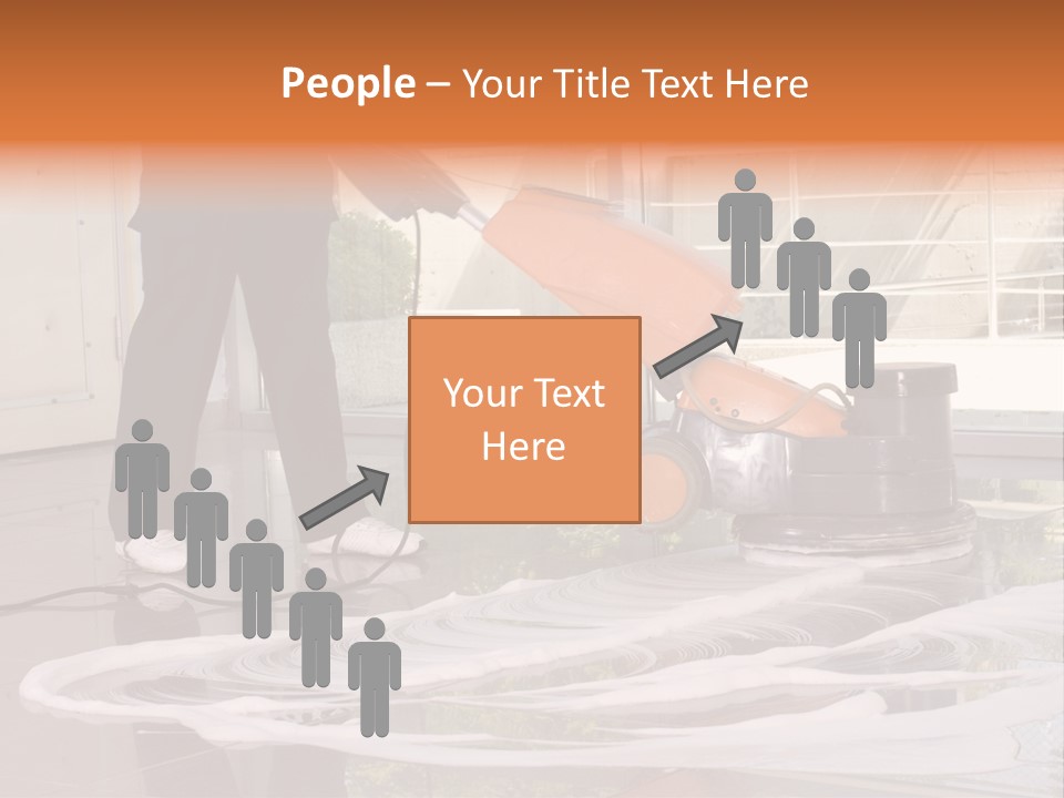 Corridor Business Cleaner PowerPoint Template