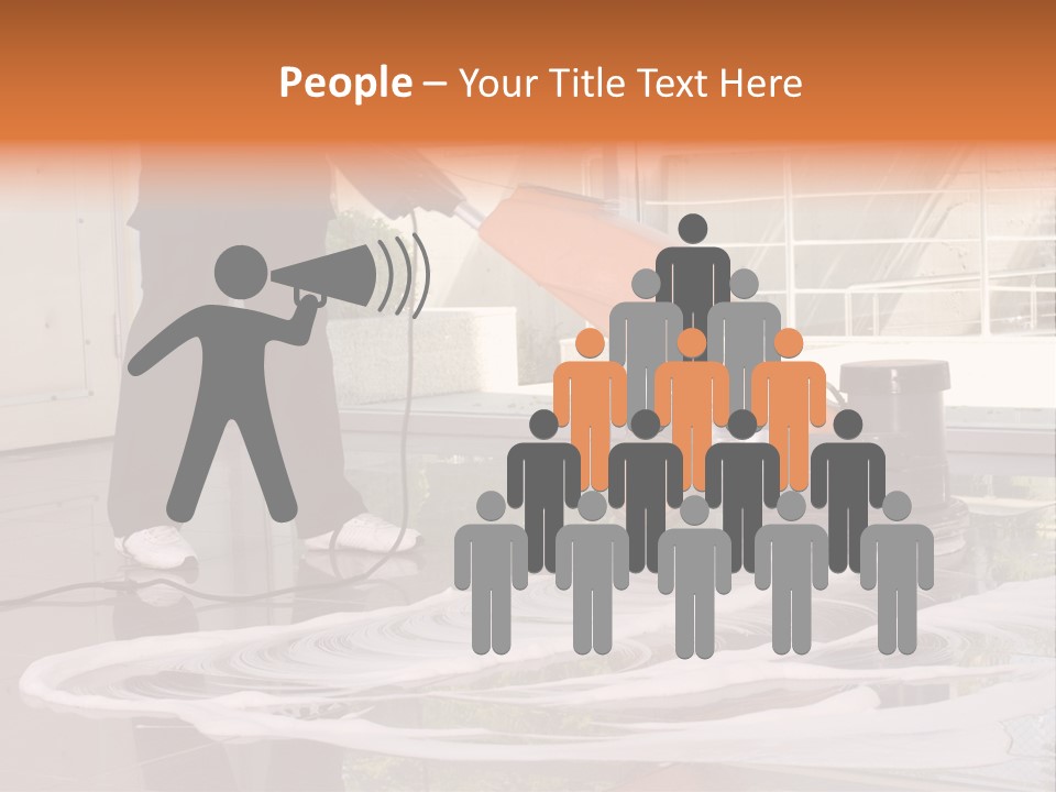 Corridor Business Cleaner PowerPoint Template