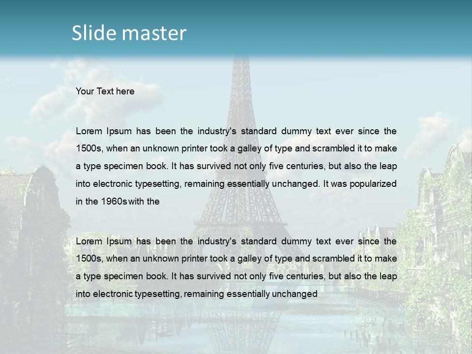 Close Ruin Climatic PowerPoint Template