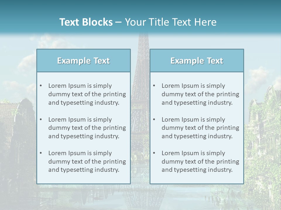 Close Ruin Climatic PowerPoint Template