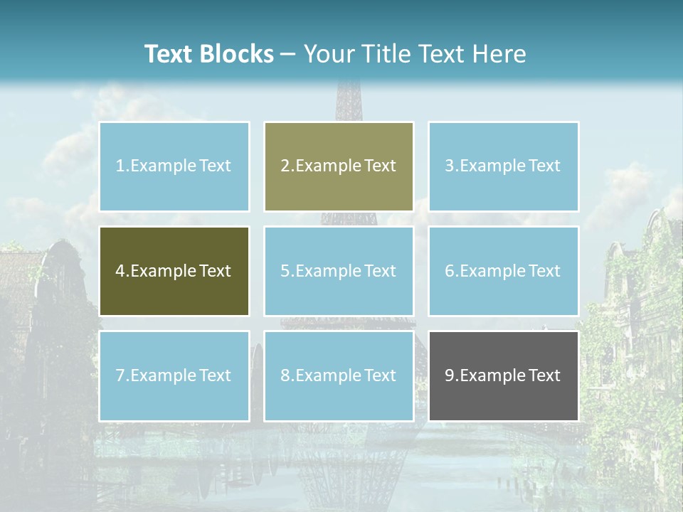 Close Ruin Climatic PowerPoint Template