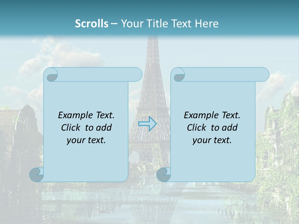 Close Ruin Climatic PowerPoint Template