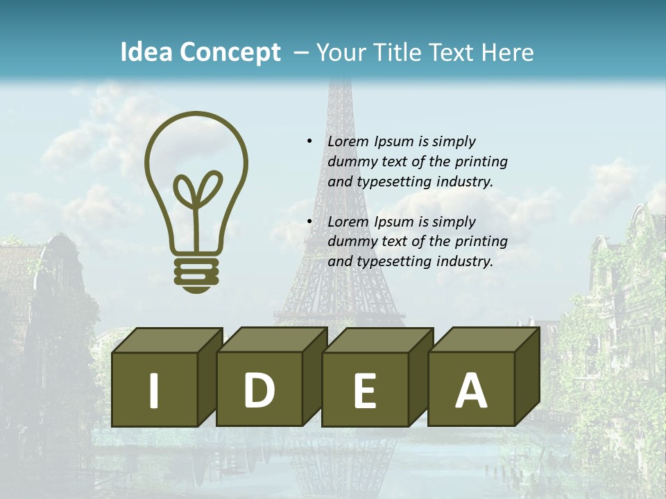 Close Ruin Climatic PowerPoint Template