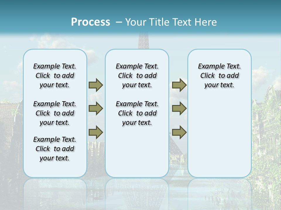 Close Ruin Climatic PowerPoint Template