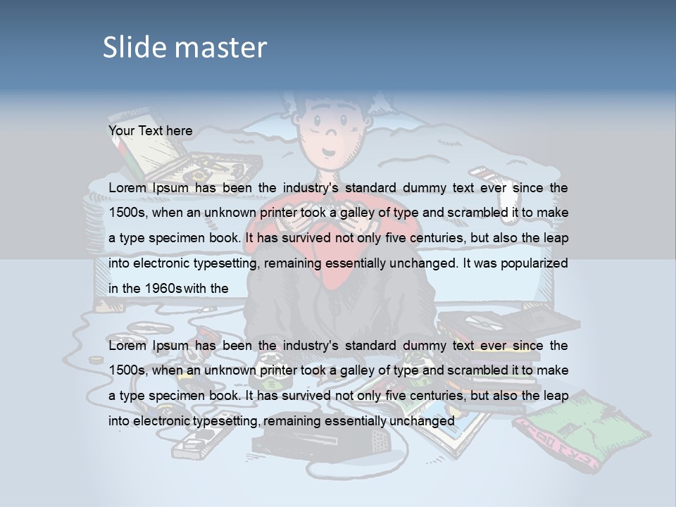 Parenting Entertainment Teenage PowerPoint Template