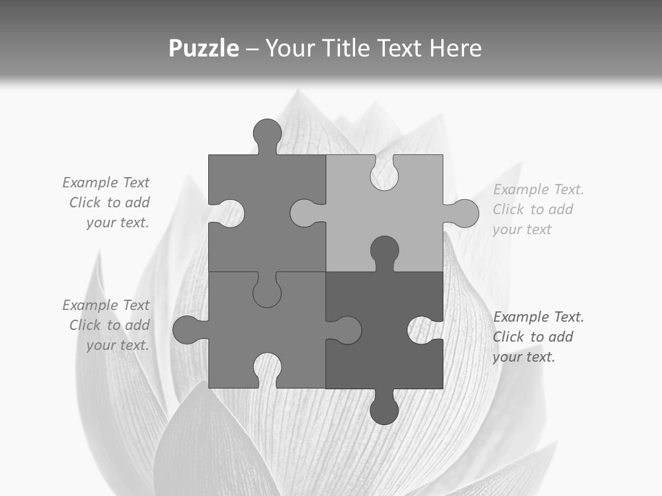 Flower Nature Bright PowerPoint Template