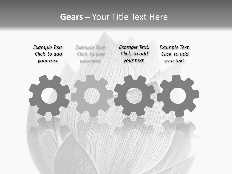 Flower Nature Bright PowerPoint Template