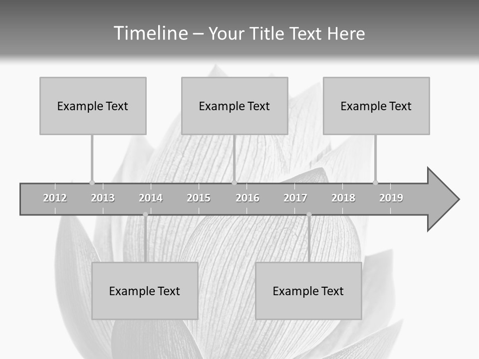Flower Nature Bright PowerPoint Template