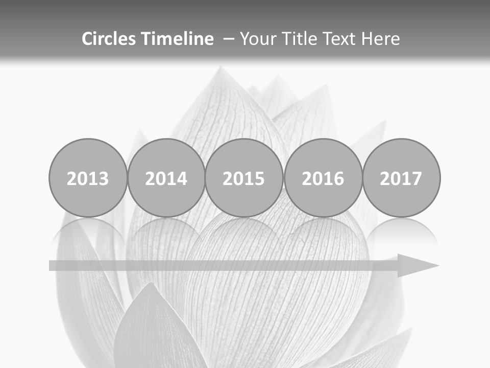 Flower Nature Bright PowerPoint Template