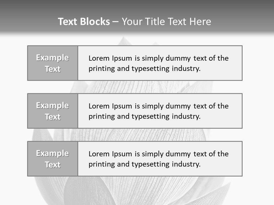 Flower Nature Bright PowerPoint Template