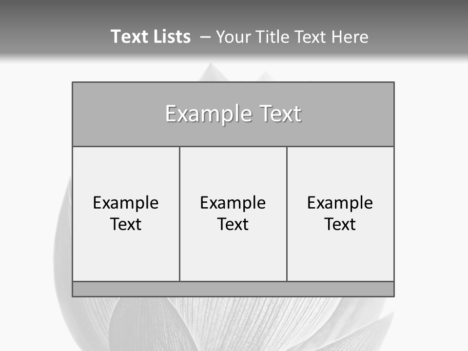 Flower Nature Bright PowerPoint Template