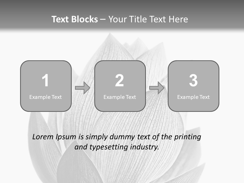 Flower Nature Bright PowerPoint Template