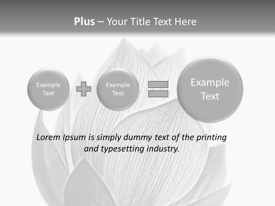 Flower Nature Bright PowerPoint Template