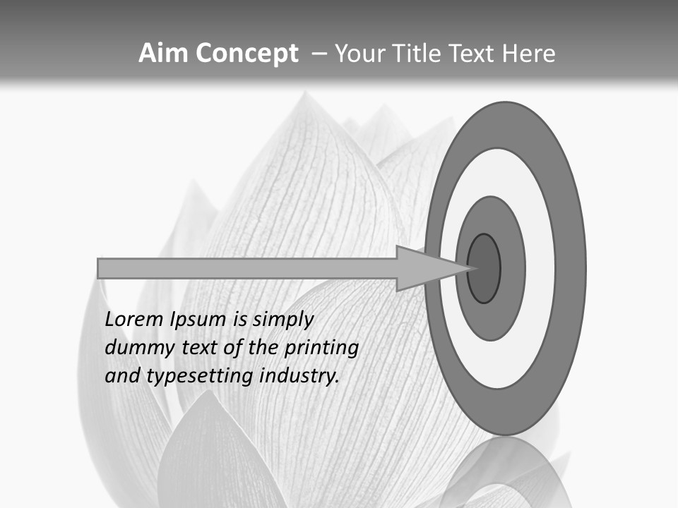 Flower Nature Bright PowerPoint Template